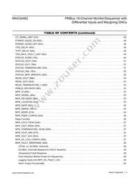MAX34462EXQ+T Datasheet Page 4