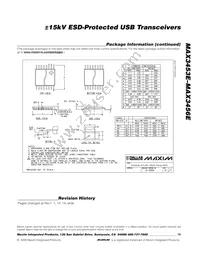 MAX3454EETE+T Datasheet Page 19