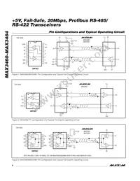 MAX3463ESA+TG002 Datasheet Page 8