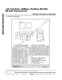 MAX3463ESA+TG002 Datasheet Page 14