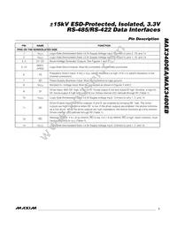 MAX3480EBEPI+ Datasheet Page 7