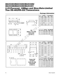 MAX3486C/D Datasheet Page 16