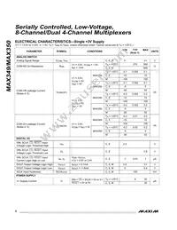 MAX349CWN+T Datasheet Page 8