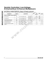 MAX350C/D Datasheet Page 6