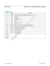 MAX3522BCTN+ Datasheet Page 9