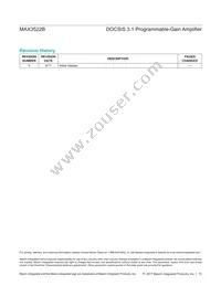 MAX3522BCTN+ Datasheet Page 15
