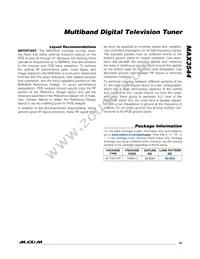 MAX3544CTL+ Datasheet Page 19