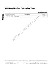 MAX3544CTL+ Datasheet Page 20