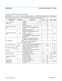 MAX3580ETJ+T Datasheet Page 3