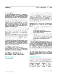 MAX3580ETJ+T Datasheet Page 19