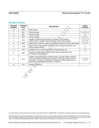 MAX3580ETJ+T Datasheet Page 20