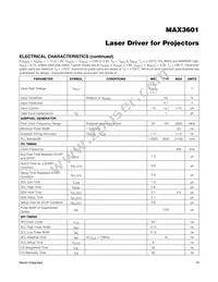 MAX3601GTL+T Datasheet Page 10