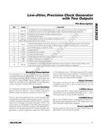 MAX3622CUE+T Datasheet Page 5