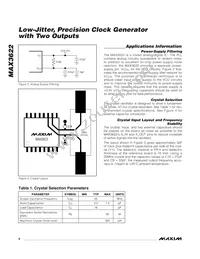 MAX3622CUE+T Datasheet Page 6