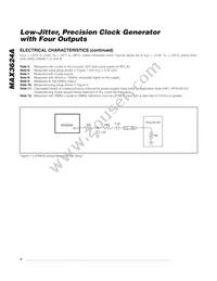 MAX3624AETJ2T Datasheet Page 4