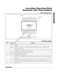 MAX3625BEUG+T Datasheet Page 5