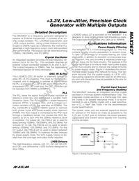 MAX3627CTJ+T Datasheet Page 9