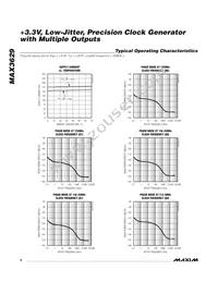 MAX3629CTJ+T Datasheet Page 6