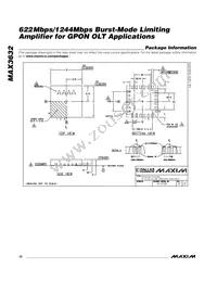 MAX3632ETG+T Datasheet Page 12