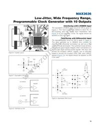 MAX3636ETM+T Datasheet Page 19