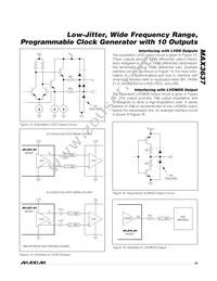 MAX3637ETM2T Datasheet Page 19