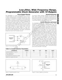 MAX3638ETM2T Datasheet Page 15