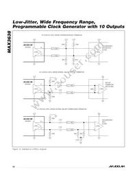 MAX3638ETM2T Datasheet Page 18