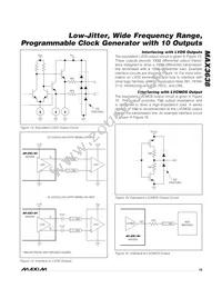 MAX3638ETM2T Datasheet Page 19