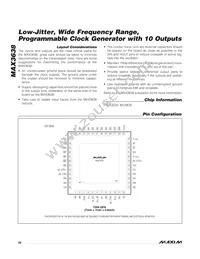 MAX3638ETM2T Datasheet Page 20