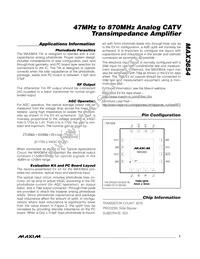 MAX3654ETE+T Datasheet Page 7