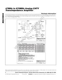 MAX3654ETE+T Datasheet Page 8