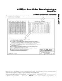 MAX3657ETC+T Datasheet Page 15