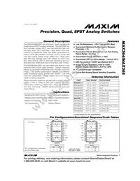 MAX365EPE+ Datasheet Cover