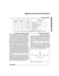 MAX366CSA+T Datasheet Page 5