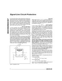 MAX366CSA+T Datasheet Page 6