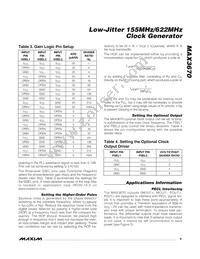 MAX3670ETJ+TD Datasheet Page 9