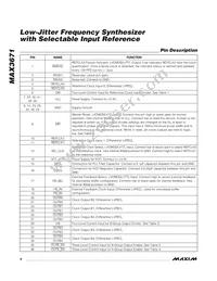 MAX3671ETN2T Datasheet Page 8