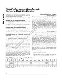 MAX3674ECM2T Datasheet Page 14