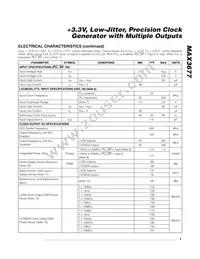 MAX3677CTJ2 Datasheet Page 3