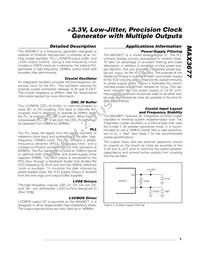 MAX3677CTJ2 Datasheet Page 9