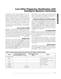 MAX3678UTN2T Datasheet Page 17