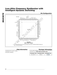 MAX3678UTN2T Datasheet Page 20