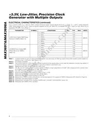 MAX3698AETJ+T Datasheet Page 4