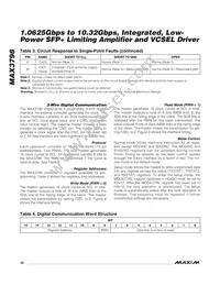 MAX3798ETJ+T Datasheet Page 20