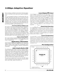 MAX3801UTG+T Datasheet Page 8
