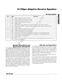 MAX3805ETE#TG16 Datasheet Page 5