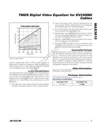 MAX3815CCM+TDG51 Datasheet Page 9