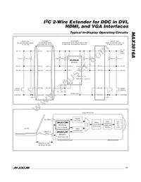 MAX3816ACUE+T Datasheet Page 17