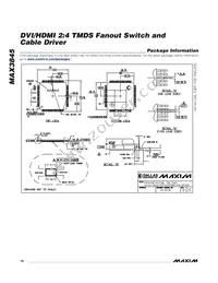 MAX3845UCQ+ Datasheet Page 18