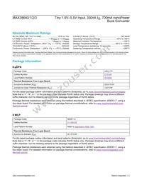 MAX38640AENT+ Datasheet Page 2